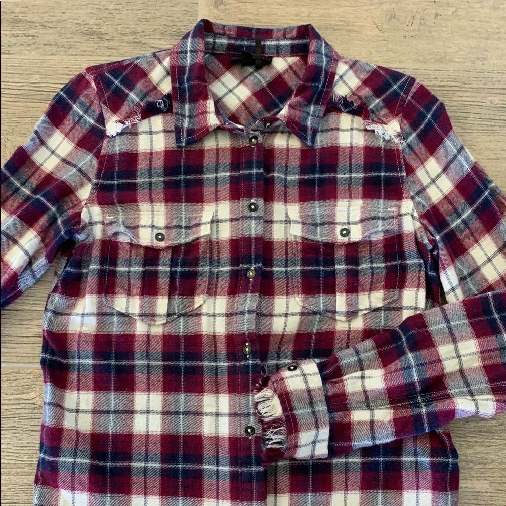 Paige soft flannel shirt
